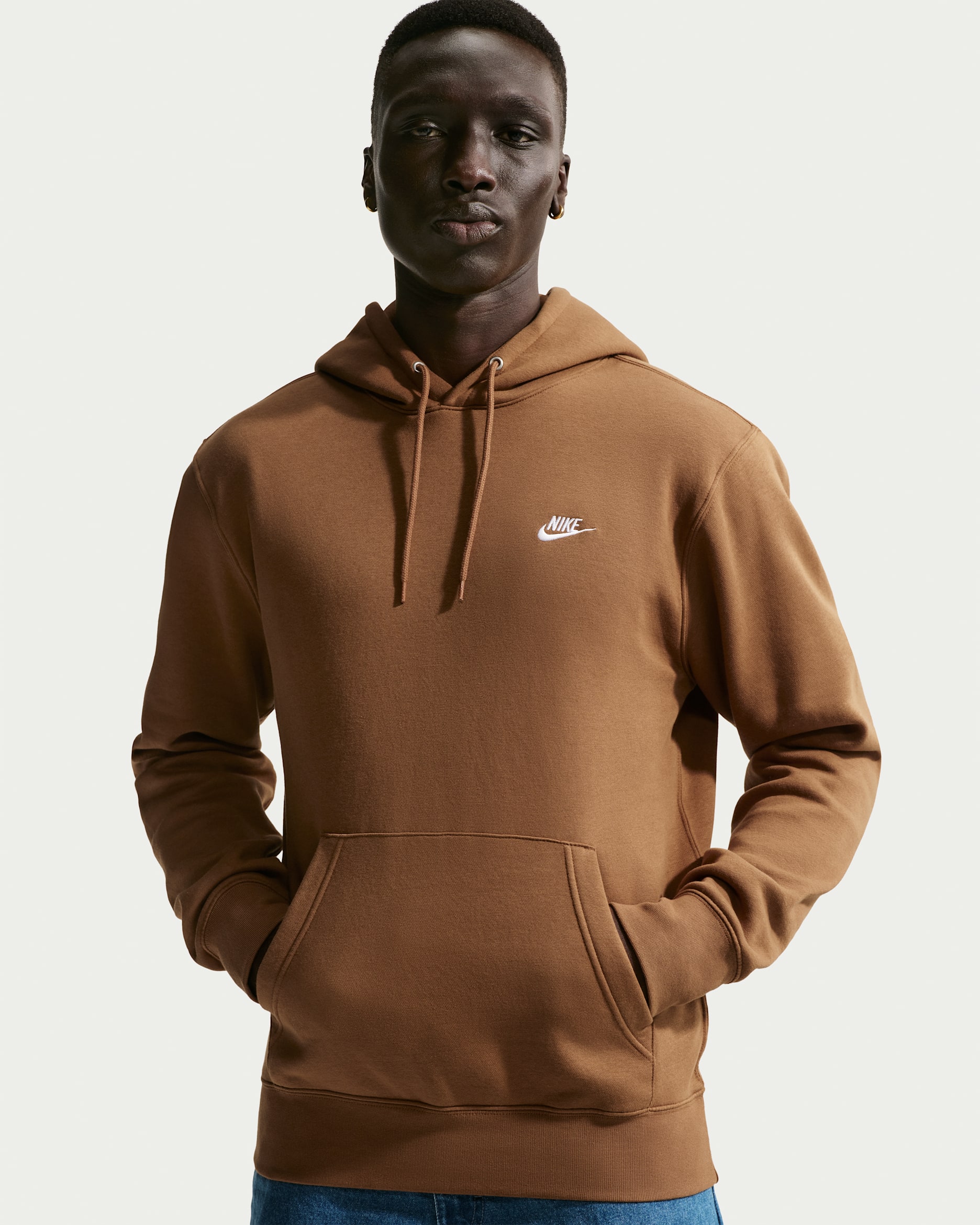 Nike Club Men's Pullover Fleece Hoodie. Nike.com
